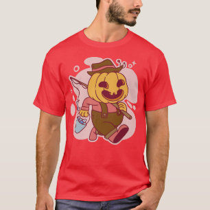 Camiseta Una Calabaza Sobre La Pesca 
