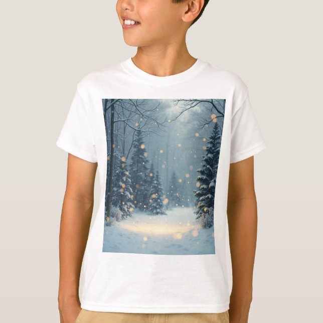 Camiseta Una cálida historia de invierno (Anverso)