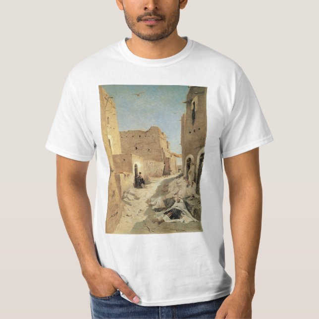 Camiseta Una calle en El-Agouat (Anverso)