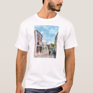 Camiseta Una calle en St. George's Bermuda