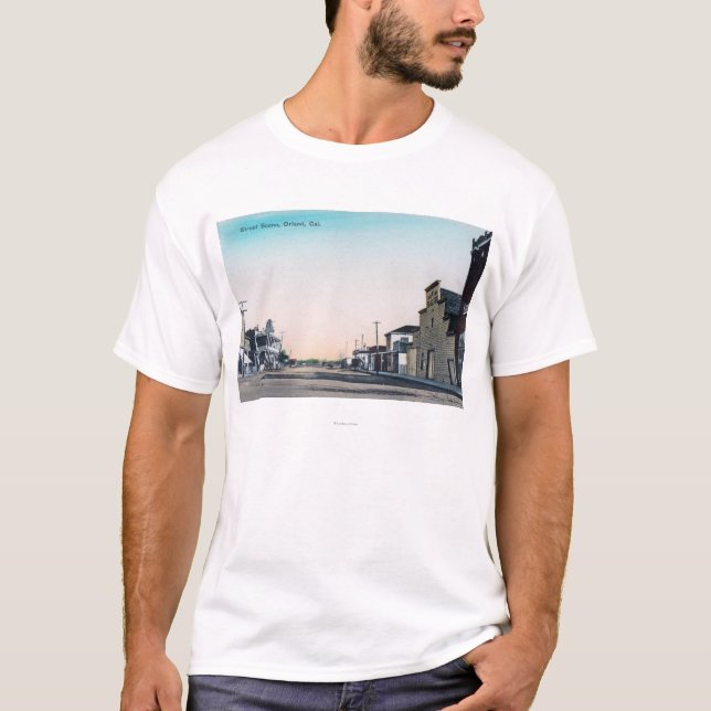 Camiseta Una calle SceneOrland, CA (Anverso)