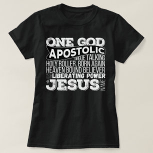 Camiseta Una canción apostólica de Dios