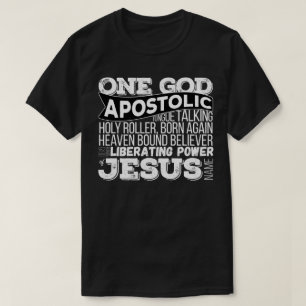 Camiseta Una canción apostólica de Dios