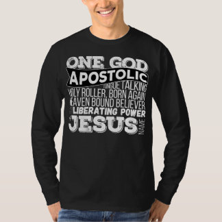 Camiseta Una canción apostólica de Dios