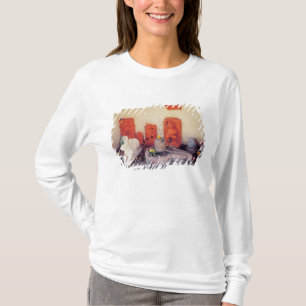 Camiseta Una capilla de una capilla en el Ganges