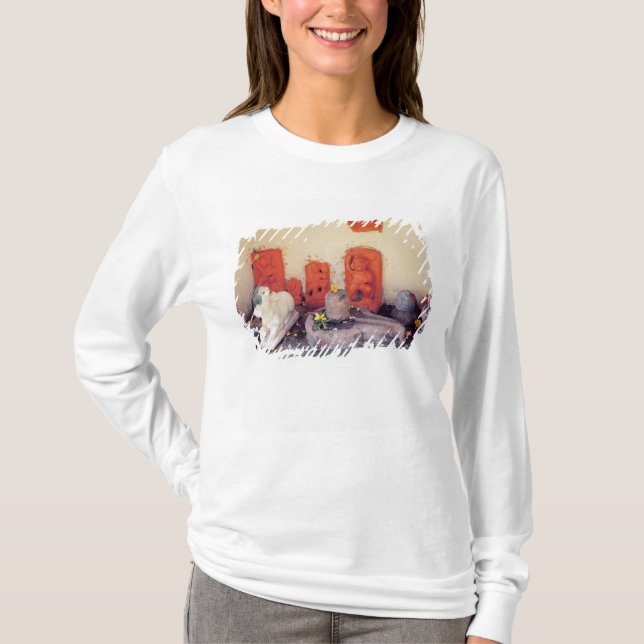 Camiseta Una capilla de una capilla en el Ganges (Anverso)