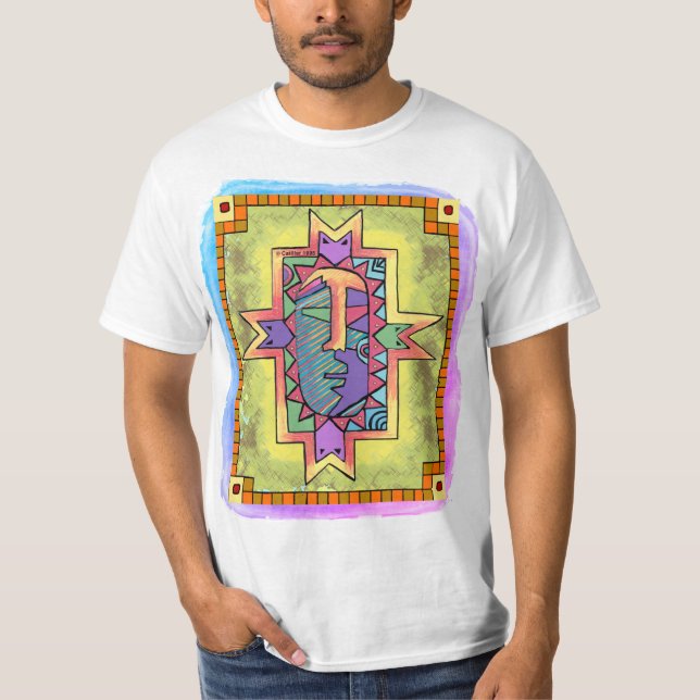 Camiseta Una cara inca (Anverso)