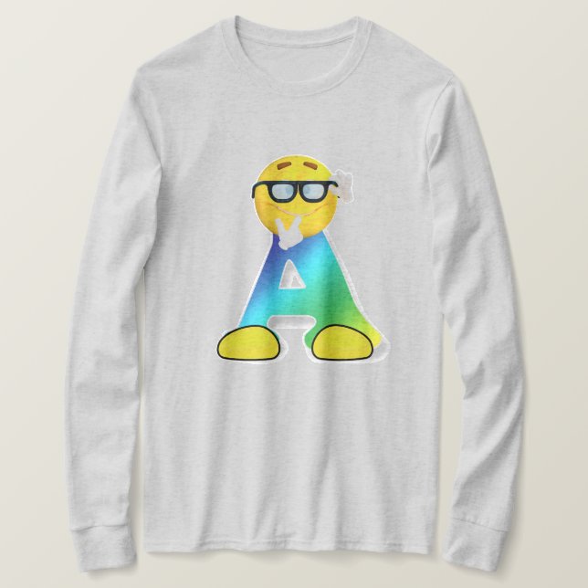 Camiseta Una carta (Anverso del diseño)