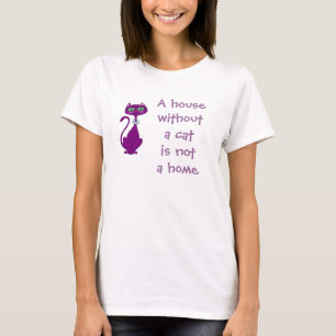 Camiseta Una casa sin un gato…
