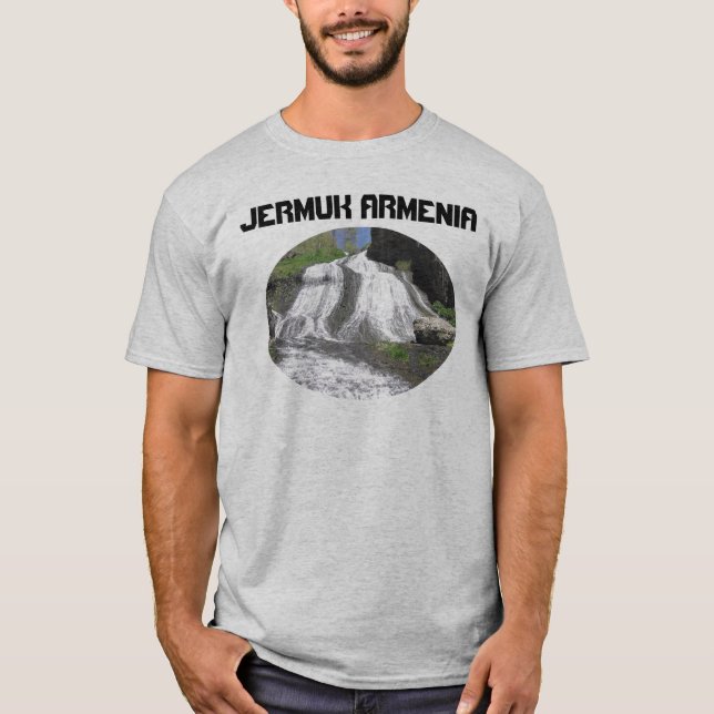 Camiseta Una cascada maravillosa (Anverso)