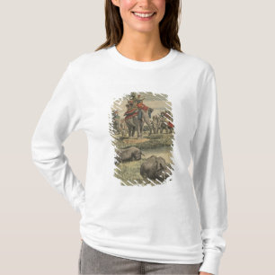 Camiseta Una caza del rinoceronte en honor de rey George V