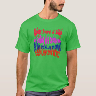 Camiseta Una celebración de la cosecha de perros adorables