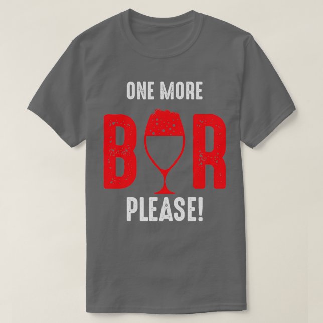Camiseta una cerveza más por favor (Diseño del anverso)