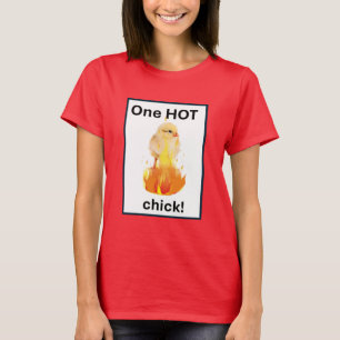 Camiseta Una chica caliente