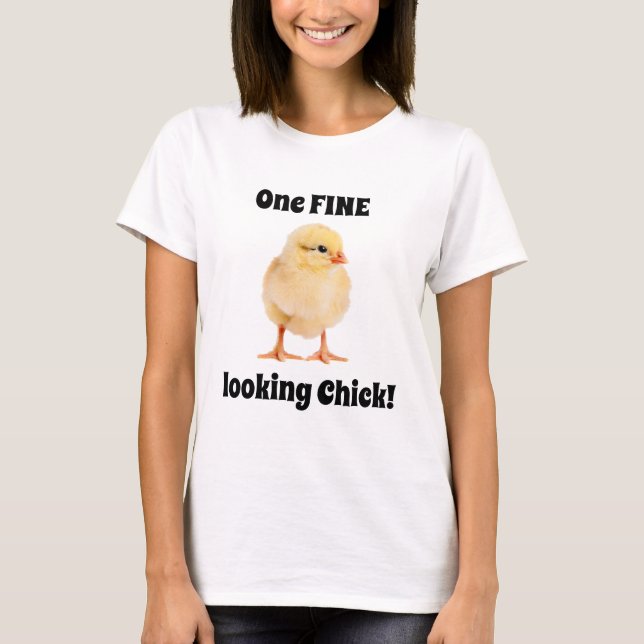 Camiseta Una chica fina y fina (Anverso)