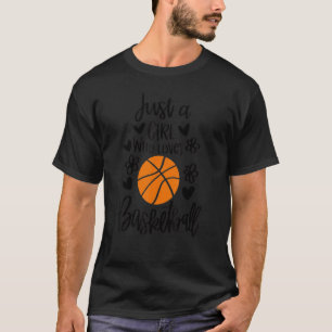 Camiseta Una Chica que ama a las mujeres Chicas del balonce