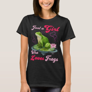 Camiseta Una Chica que ama a las mujeres de ranas