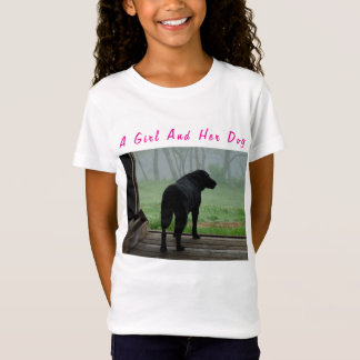 Camiseta Una Chica Y Su Perro