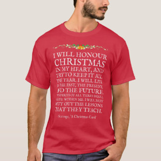 Camiseta Una cita de Carol Scrooge para los Navidades Charl