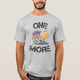 Camiseta Una cita motivacional de entrenamiento de gimnasio