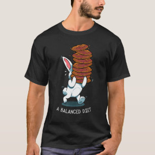 Camiseta Una Cocina Dietética Equilibrada Amor Pérdida De P