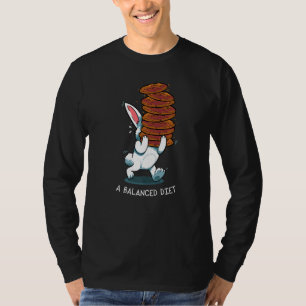 Camiseta Una Cocina Dietética Equilibrada Amor Pérdida De P