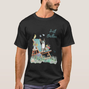Camiseta Una Cocina Para Ti Boston Terrier Solo Chillin