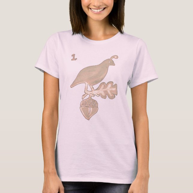 Camiseta una codorniz (Anverso)