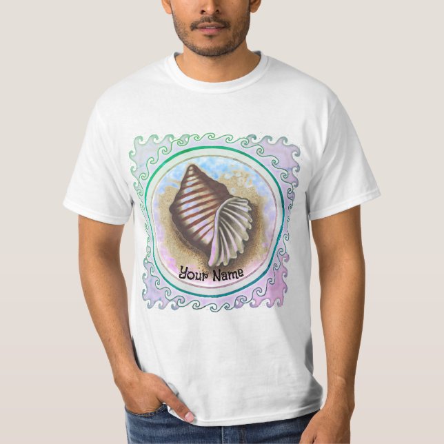 Camiseta Una concha de mar  (Anverso)