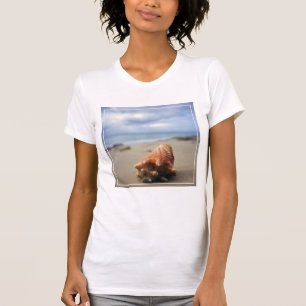 Camiseta Una concha Shell en el St. Croix, Usvi de la playa