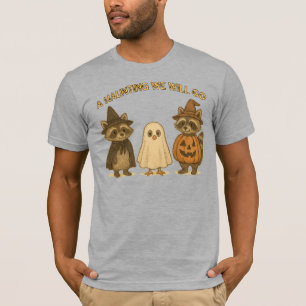 Camiseta Una conmoción que iremos - Vintage Raccoon de Hall
