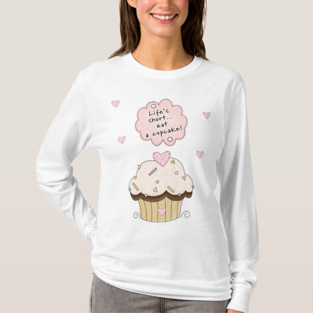 Camiseta Una consumición una magdalena (Anverso)