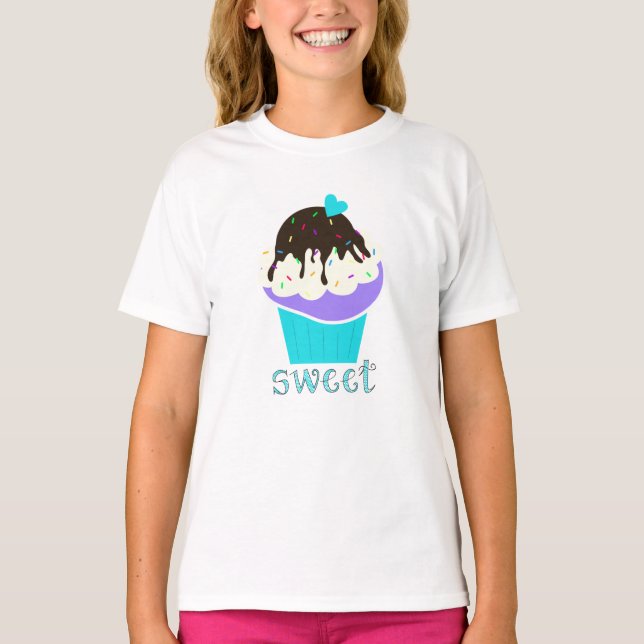 Camiseta Una copa llena de dulzura (Anverso)