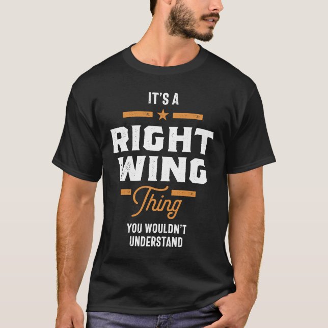 Camiseta Una cosa de la derecha, no la entenderías (Anverso)