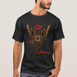 Camiseta Una cruz elegante