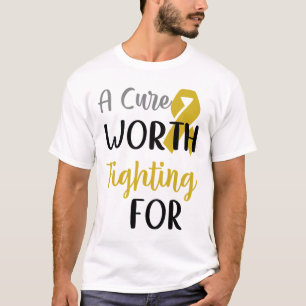 Camiseta Una cura por la que vale la pena luchar Conciencia