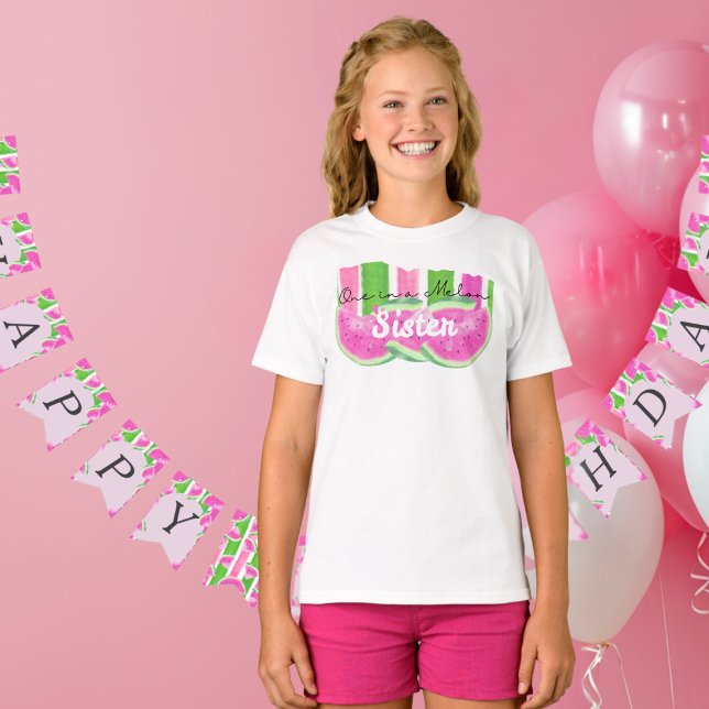 Camiseta Una de las camisas de la hermana de Melon (One in a Melon Sister Shirt)