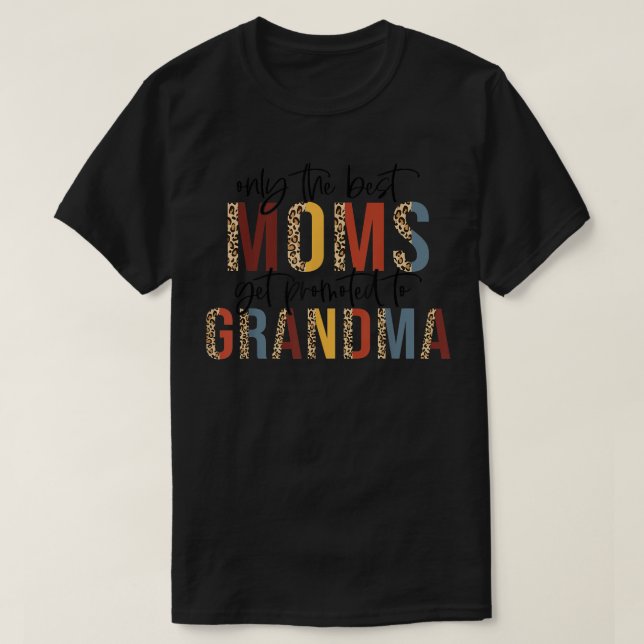 Camiseta Una De Las Mejores Madres Se Promociona A Las Abue (Diseño del anverso)