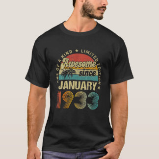 Camiseta Una Decoración Impresionante Desde Enero De 1933