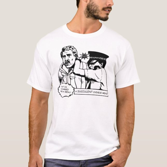Camiseta Una deliciosa comida china, este es el MANIFIESTO  (Anverso)