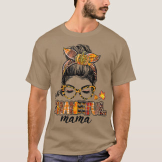 Camiseta Una desordenada caída de Mama Messy Bun sale de ot