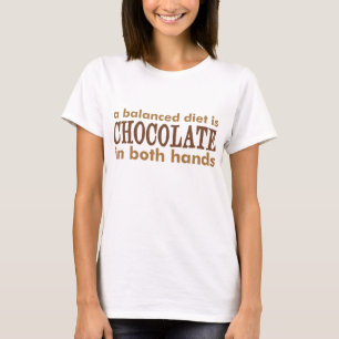 Camiseta Una dieta equilibrada es…