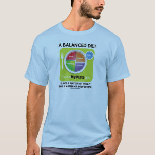 Camiseta Una Dieta Equilibrada No Es Cuestión De Peso (MyPl