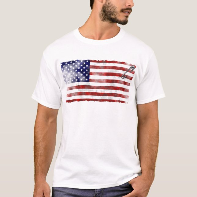 Camiseta Una diversa clase de Pin #2 de la bandera (Anverso)