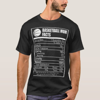 Camiseta Una divertida madre de baloncesto nutrió a un padr