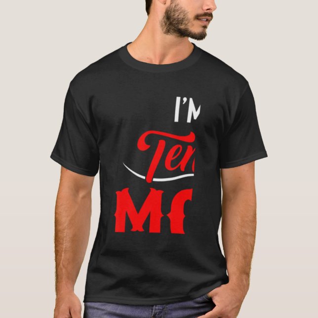 Camiseta Una divertida madre de tenis podría ser tranquila  (Anverso)