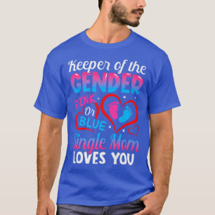 Camiseta Una Divertida Madre Rosa O Azul Te Ama El Género R