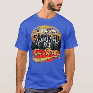 Camiseta Una divertida motocrusta que acabas de fumar por d