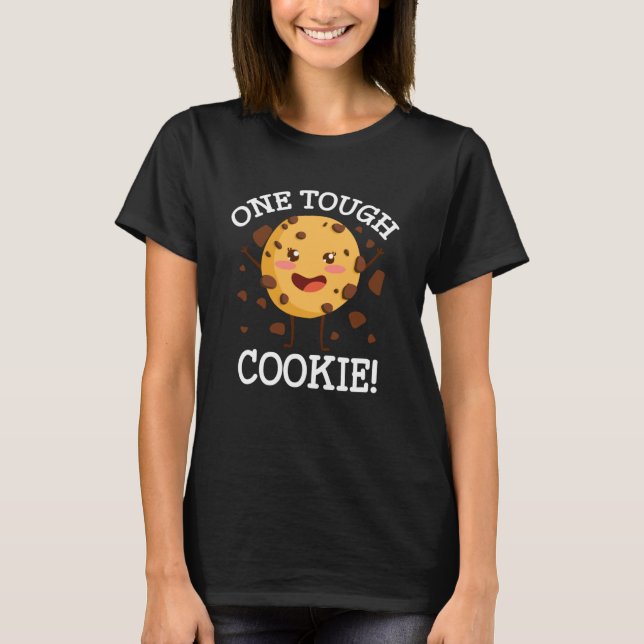 Camiseta Una dura galleta de galletas con costume (Anverso)