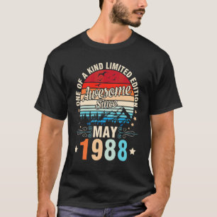 Camiseta Una Edición De A Kind Ltd Hace 34 Años Desde M